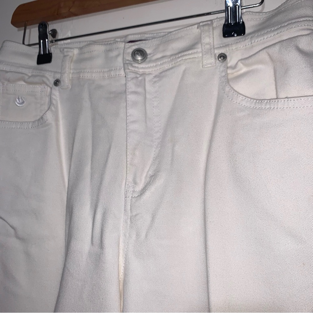 Gloria Vanderbilt Women's Stretch Denim Jean White Size 8 - Picture 2 of 5